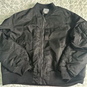 Scott Black Bomber Jacket